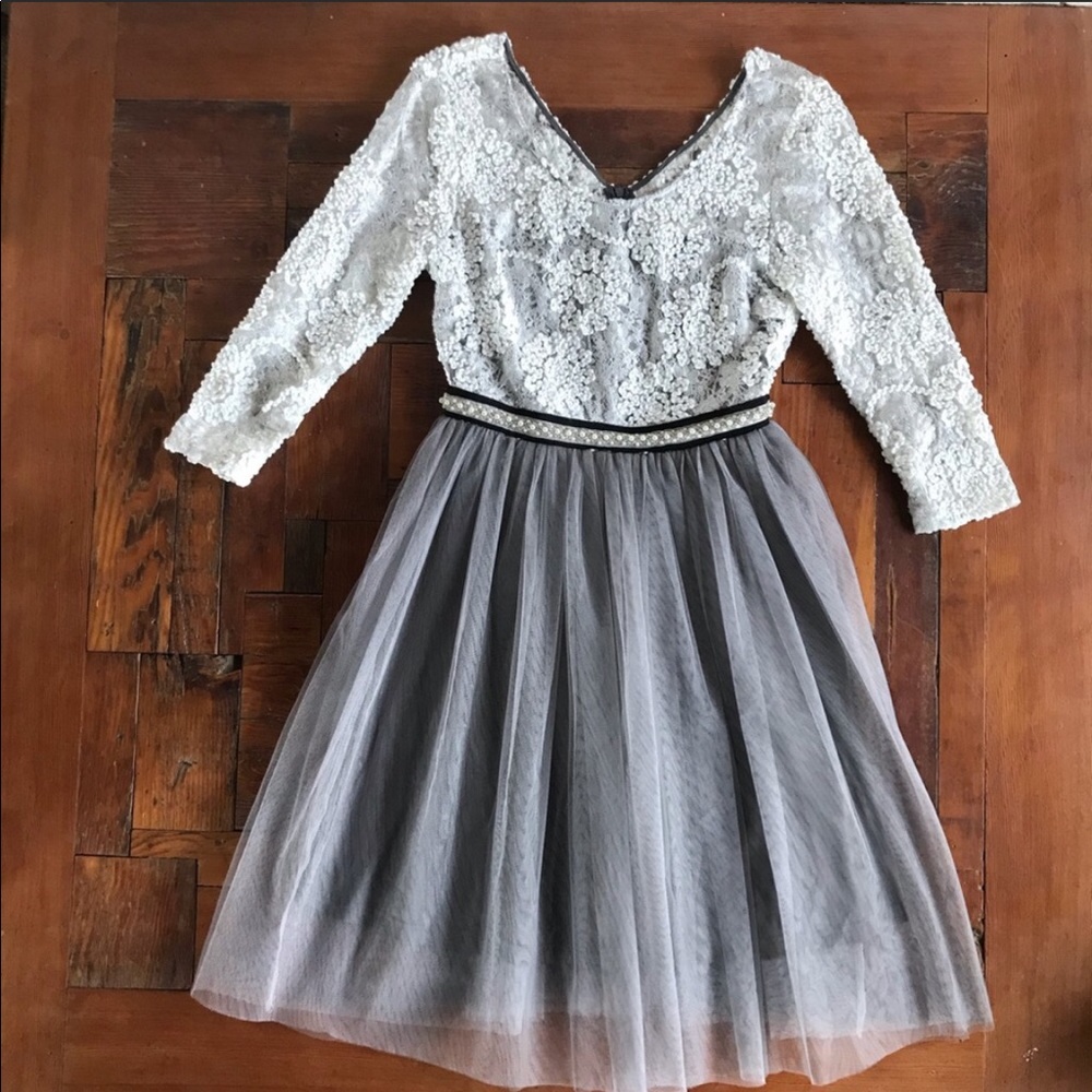 NWOT RYU ModCloth Tulle Grey Tutu Dress